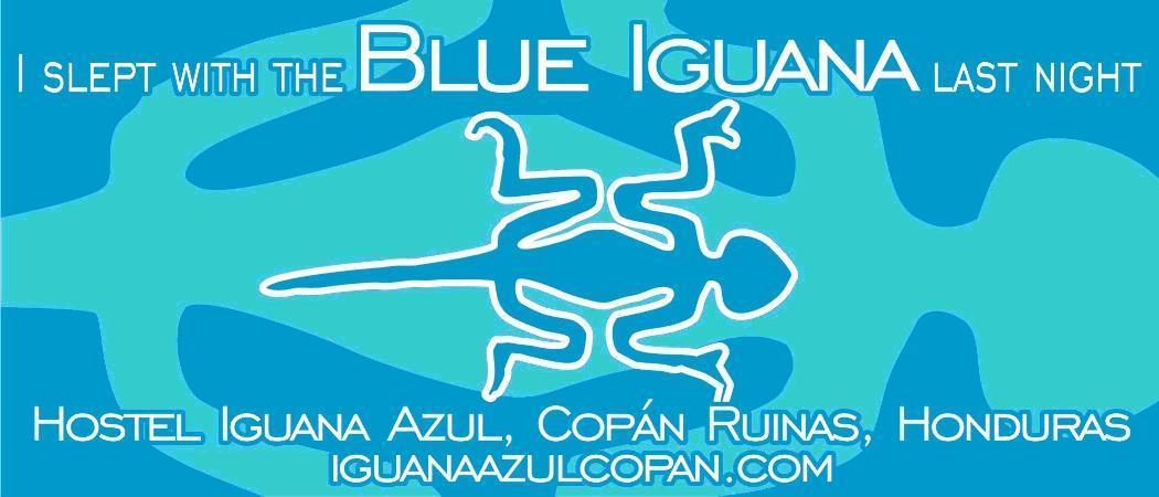 Hostel Iguana Azul Copán Buitenkant foto